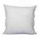 Coussin Anais Ecru en Coton Lavé