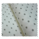 Tissu Bord Cote Etoile Blanc Gris