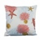 Coussin Corail Blanc