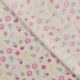 Tissu Popeline Imprimé Fruits Blanc
