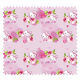 Tissu Hello Kitty Fond Rose