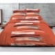 Parure de Housse de Couette Holly Rouille