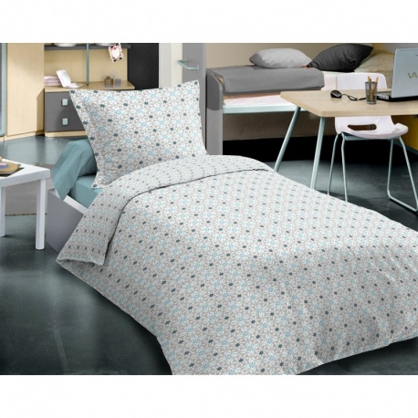 Parure de Housse de Couette Percale Coleen 