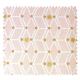 Tissu Cubzy Imprimé Rose Poudré