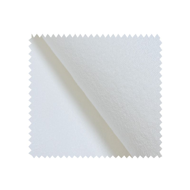 Tissu Eponge Microfibre Blanc