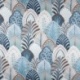 Tissu Satin Amytis Bleu 