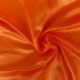 Tissu Satin Uni Orange 