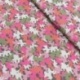 Tissu Cretonne Imprimée Abstract Rose