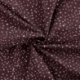 Tissu Jersey Imprimé Pois Mauve 