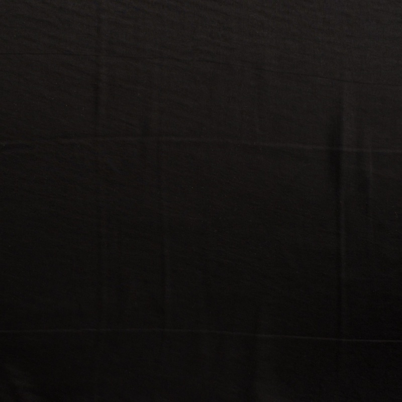 Tissu Satin Lavé Noir