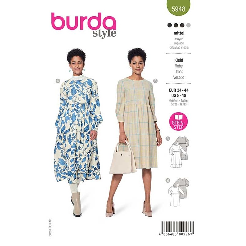 Patron 5948 Burda Style Robe 34/44