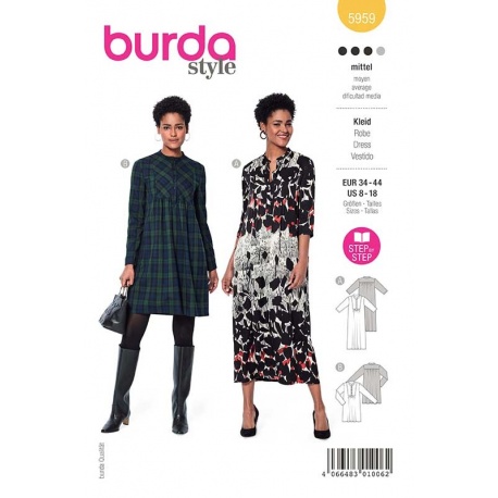 Patron 5959 Burda Style Robe 34/44