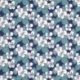 Tissu Carlota Imprimé Marine