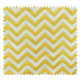 Tissu Jacquard Mini Zig Zag Jaune