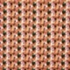Tissu Cretonne Imprimée Soan Orange 