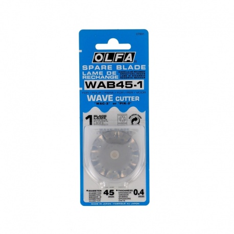 Recharge Lame Vague Pour Cutter Circulaire 45mm