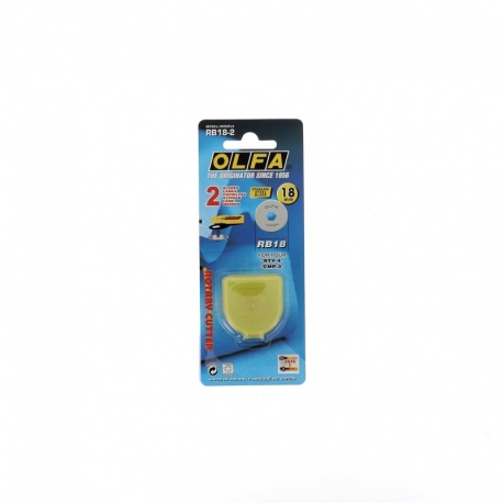 2 Recharges Lame Pour Cutter Circulaire 18mm