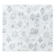 Tissu Imprimé Christmas Sapin de Noël Argent