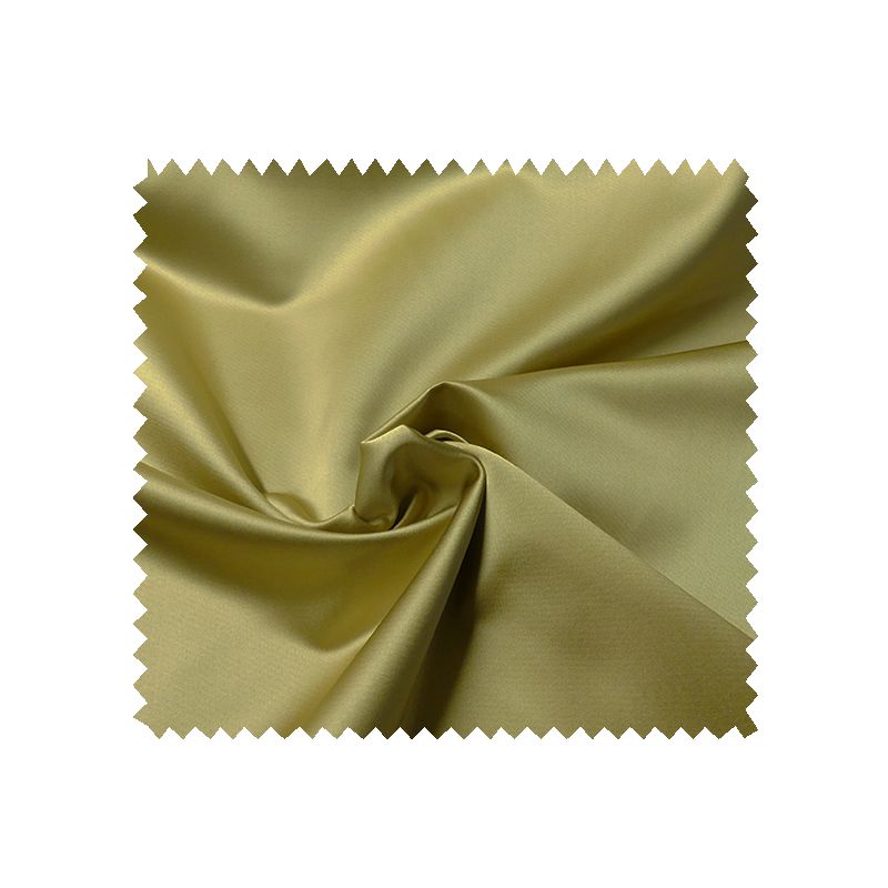 Tissu Uni Satin Chic Doré