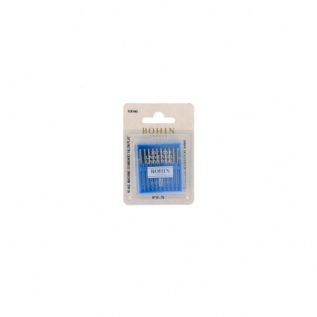 Etui 10 Aiguilles Bohin Pour Machine à Talon Plat 70mm 