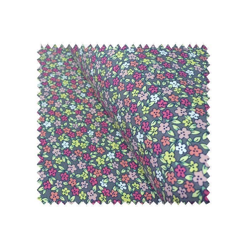 Tissu Jersey Imprimé Petites Fleurs Multicolores