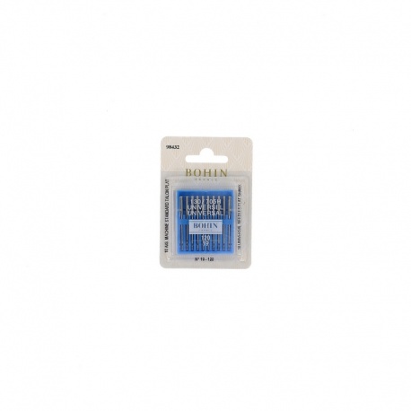Etui 10 Aiguilles Bohin Pour Machine A Talon Plat 120mm 