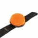 Bracelet Ajustable Porte Epingles Orange Fluo Bohin