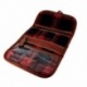 Trousse Motif Tartan Rouge/marron 18x31cm Bohin