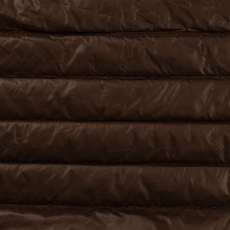 Tissu Matelassé Anorak Marron 