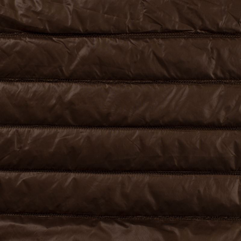 Tissu Matelassé Anorak Marron 