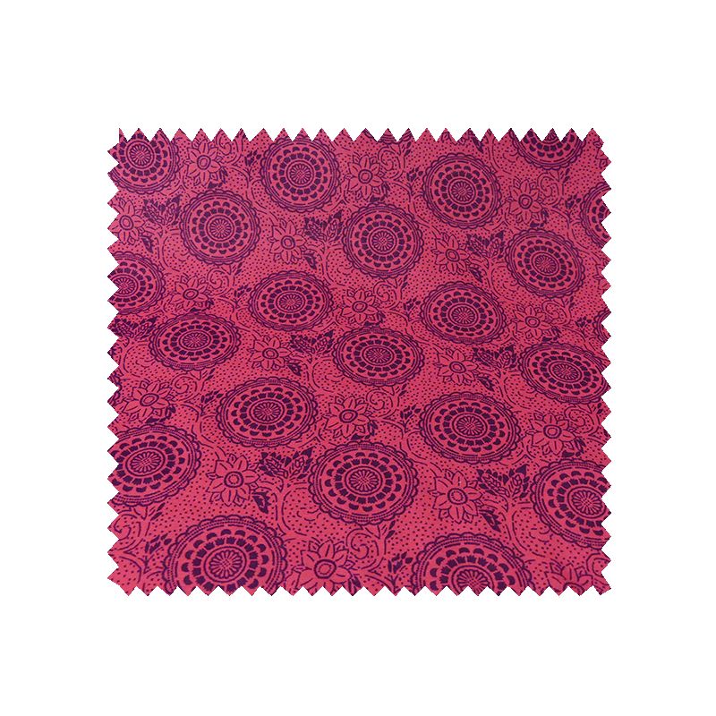 Tissu Africain Soleil Rose