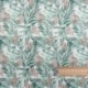 Tissu Coton Noël Imprimé Pins Ecru 
