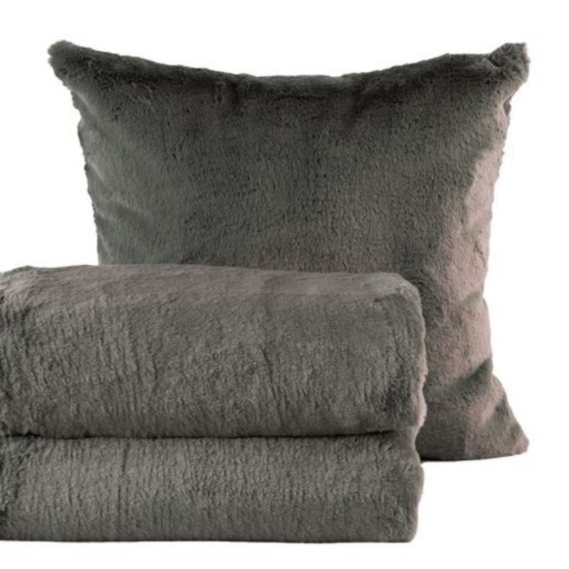 Coussin Douceur Anthracite 