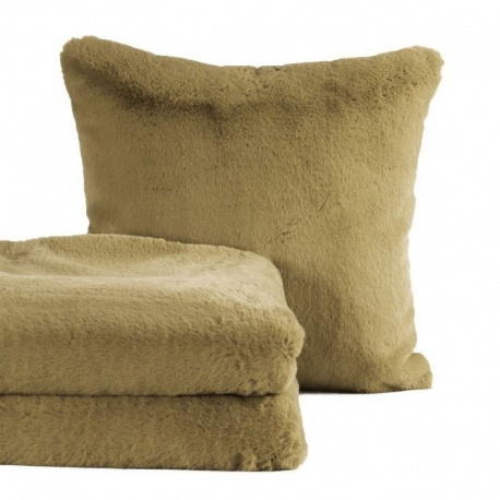 Coussin Douceur Kaki 