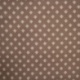 Tissu Tricot Losange Taupe 