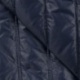 Tissu Matelassé Anorak Jeans 