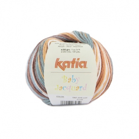 Pelote de Laine Katia Baby Jacquard