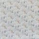 Tissu Cretonne Imprimé Feuilles Blanc 