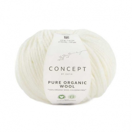 Pelote Katia Bio Pure Organic Wool 