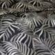 Tissu Jacquard Palmsprings Noir