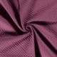 Tissu Double Gaze Matelassé Studs Violet