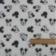 Tissu Mickey & Minnie Imprime Blanc