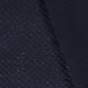 Tissu Double Gaze Matelassé Studs Marine
