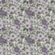 Tissu Popeline Imprimé Mille Fleurs Lilas