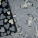 Tissu Polaire Microfibre Double face Licorne et coeur