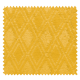 Tissu Jacquard Chenillé Sophia Losange Jaune