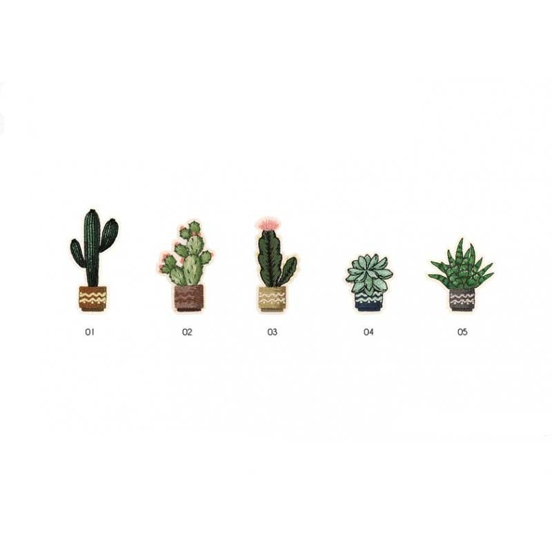 Ecusson Motif Cactus 