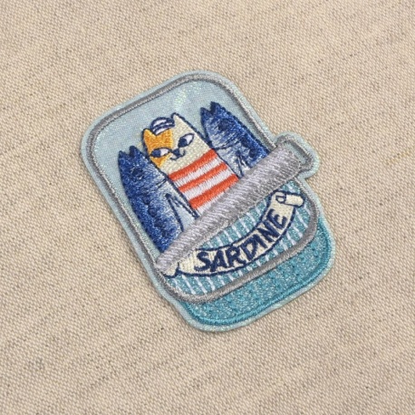 Ecusson Motif Chat En Boite Ecusson Motif Chat En Boite
