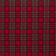 Tissu Tartan Ecossais Rouge 