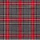 Tissu Tartan Ecossais Gris Moyen 